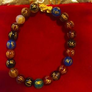 NWOT FENGSHUI PIXIU COLOURFUL WEALTH BRACELET